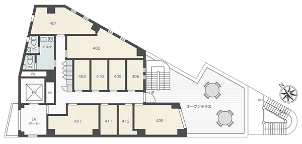 4階間取り図